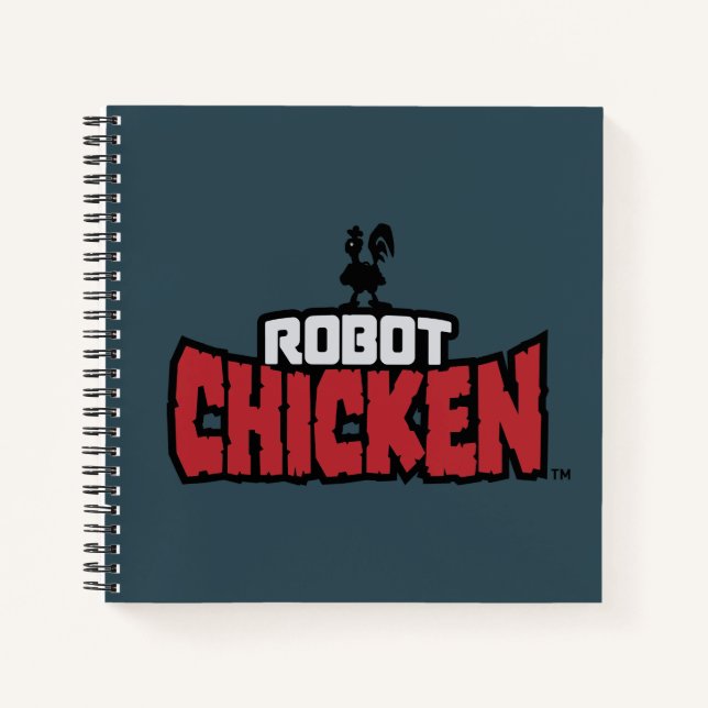 Carnet Robot Chicken Logo (Devant)