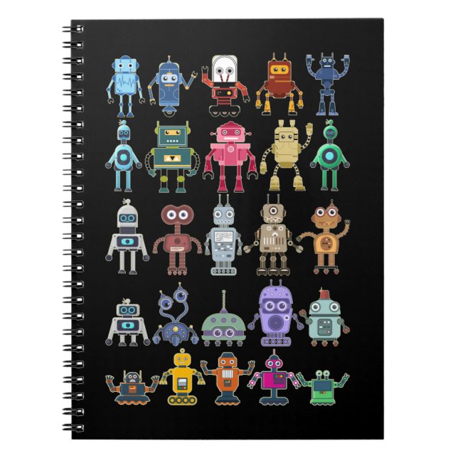 Carnet Robot Collection Science Technology Robots (Devant)