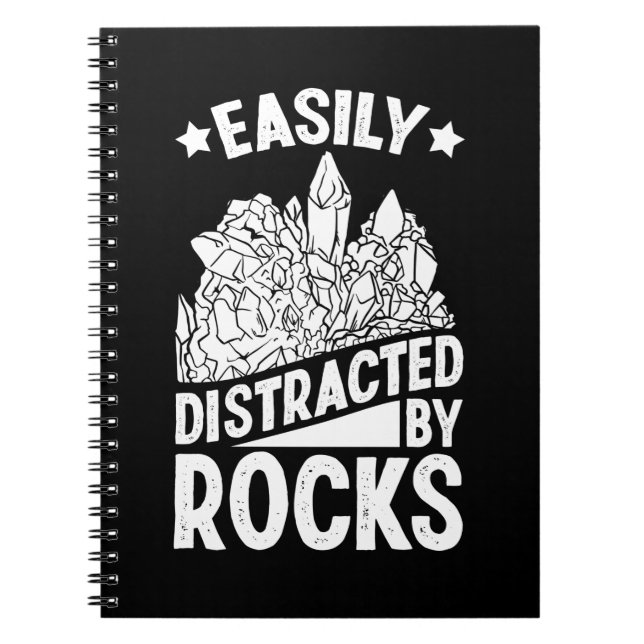 Carnet Rock Collector Géologue Funny Géologie (Devant)