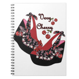 Carnet Rockabilly Very Cherry Shoes