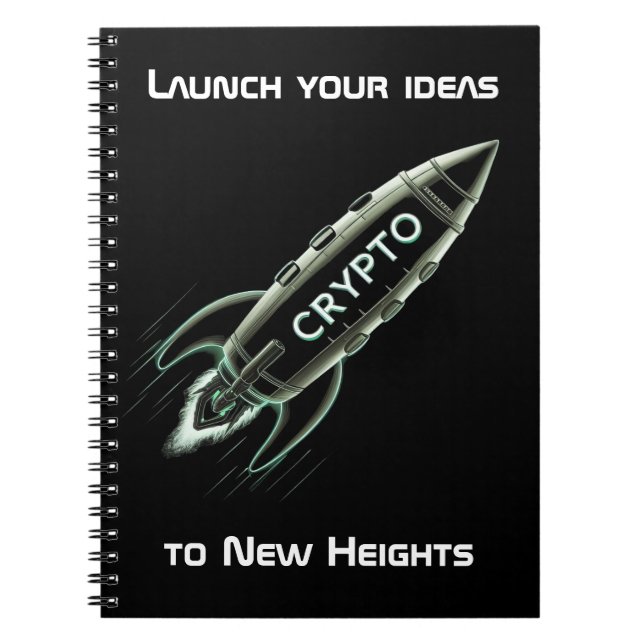 Carnet Rocket Crypto (Devant)