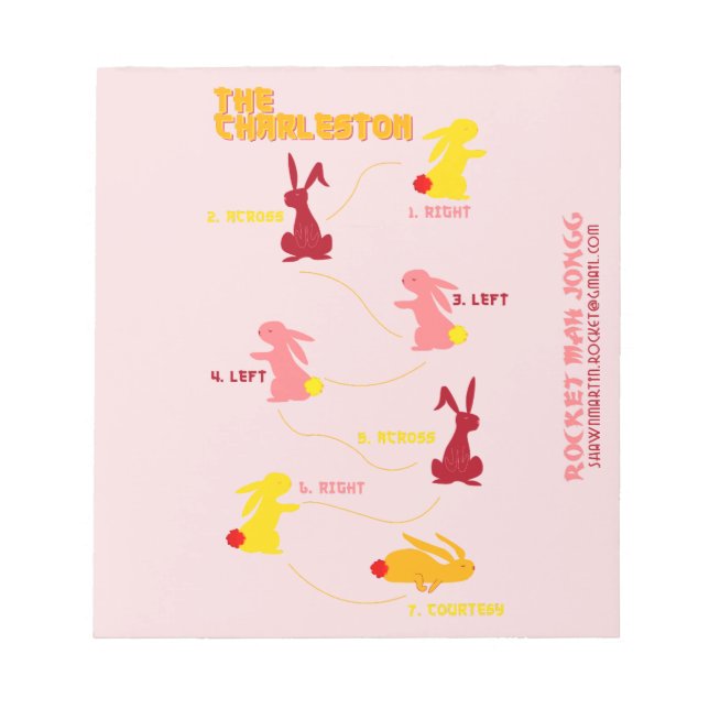 Carnet Rocket Mah Jong Charleston (Devant)