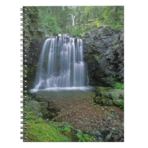 Carnet Rockwell Falls dans la vallée de Two Medicine de