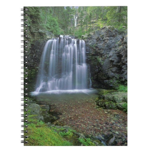 Carnet Rockwell Falls dans la vallée de Two Medicine de (Devant)