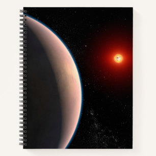 Carnet Rocky Exoplanet Gj 486 B Orbitant Une Étoile Naine
