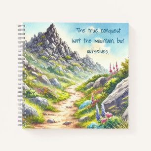 Carnet Rocky Mountain Path & Quote