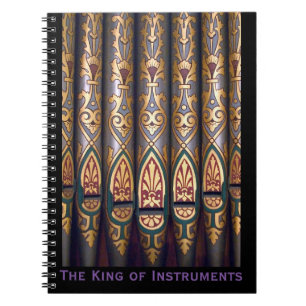 Carnet Roi de bloc - notes d'instruments