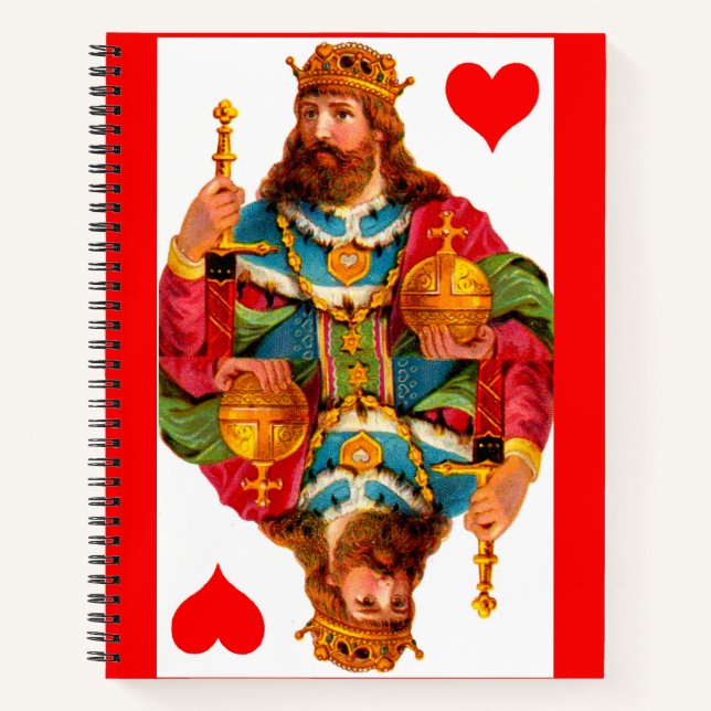 Carnet Roi des Coeurs Reine des Coeurs (Devant)