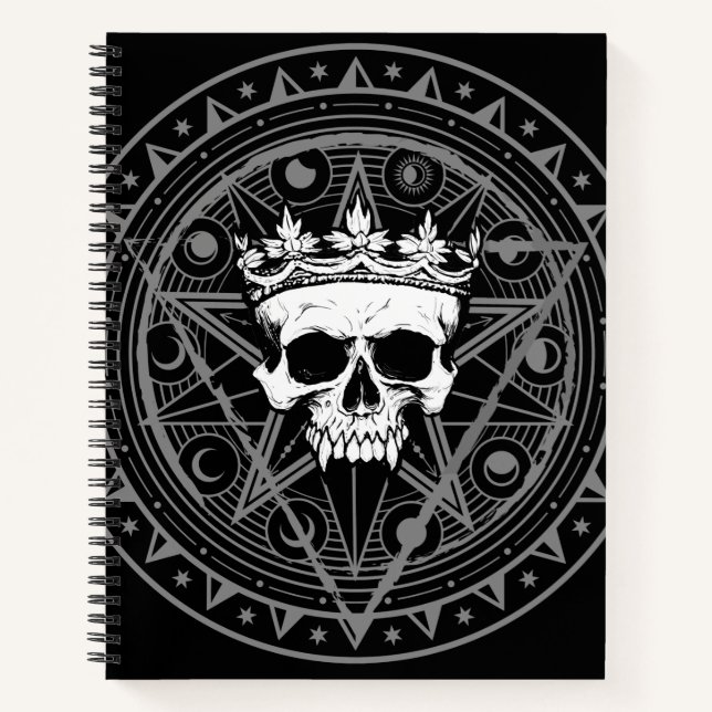 Carnet Roi des morts : Dark Royal Vampire Sigil (Devant)