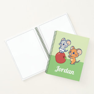 Carnet Rollage Anime Tuffy et Jerry Apple