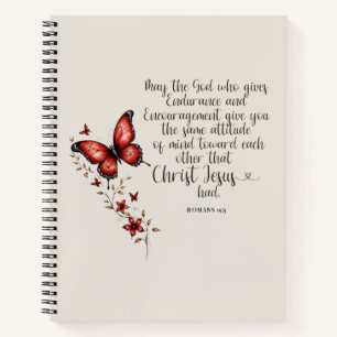 Carnet Romains 15:5 Image de verset biblique