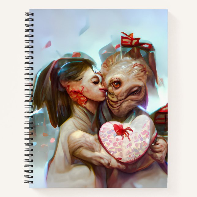 Carnet Romance fantaisiste d'Alien (Devant)