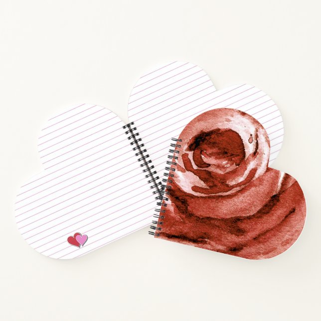 Carnet Romantic Rose (Intérieur)