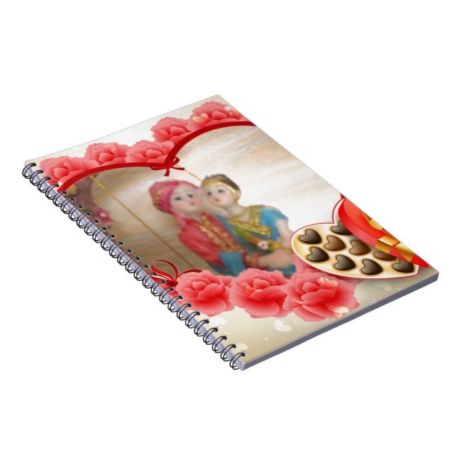 Carnet Romantique Amour Coeur Art Imprimer (Côté Droit)