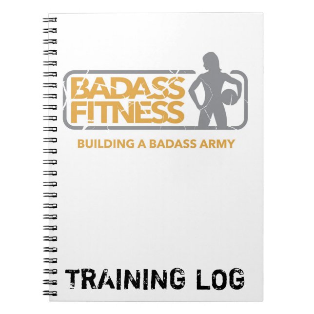 Carnet Rondin de formation de forme physique de (Devant)