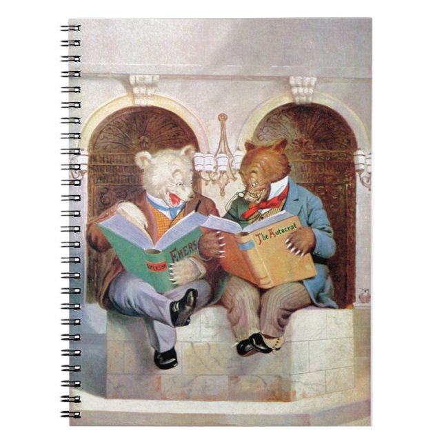Carnet Roosevelt Bears à la bibliothèque publique (Devant)