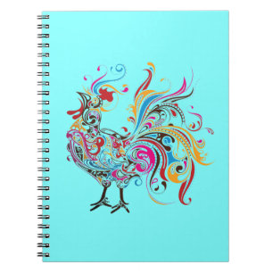 Carnet Rooster sauvage