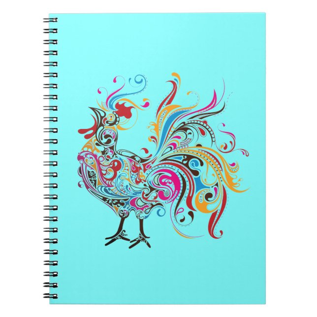 Carnet Rooster sauvage (Devant)