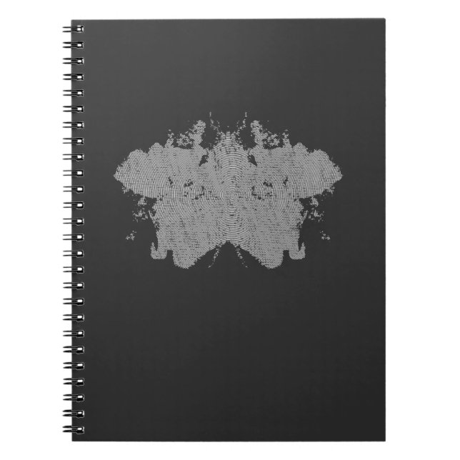 Carnet Rorschach Ink Blot Test Psychology (Devant)