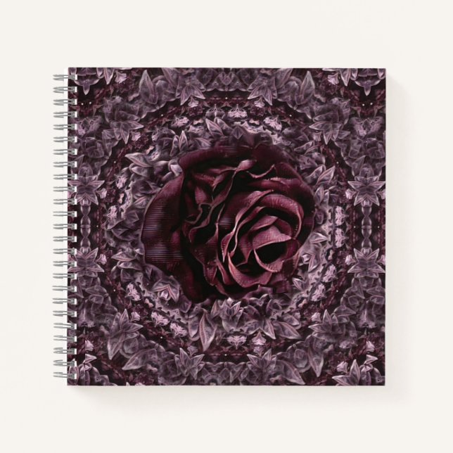 Carnet Rosace Mandala  (Devant)