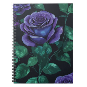 Carnet Rose bleu