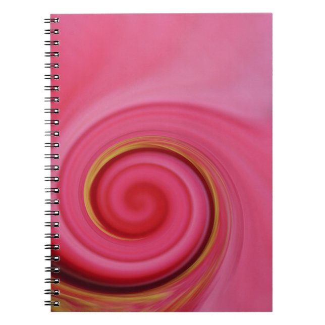 Carnet rose bonbon (Devant)