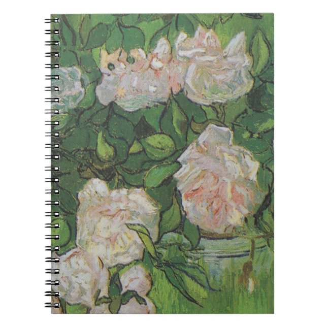 Carnet Rose Bush par Vincent Van Gogh (Devant)
