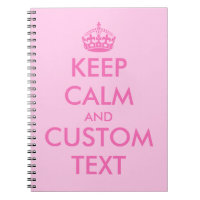 Carnet Rose Confort | Texte personnalisé