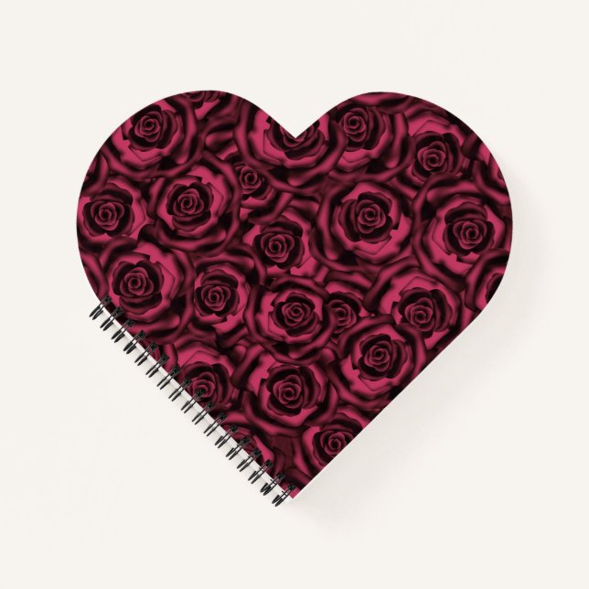 Carnet Rose de Bourgogne (Devant)