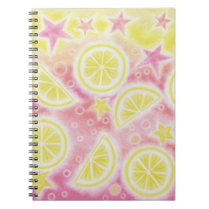 Carnet rose de limonade