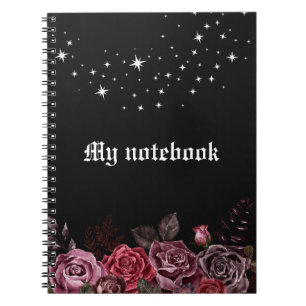 Carnet Rose de minuit - Journal gothique