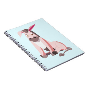 Carnet rose Donkey - Vos Couleurs - Texte