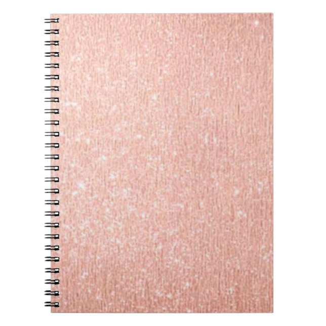 Carnet rose d'or (Devant)