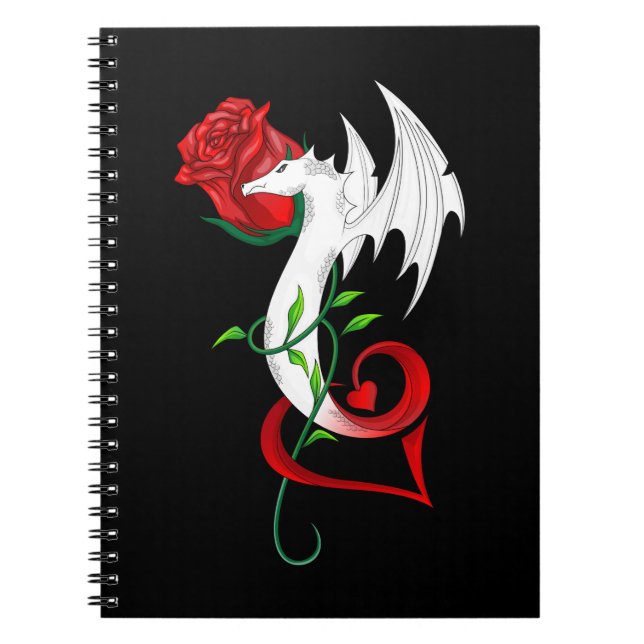 Carnet Rose Dragon Lover (Devant)