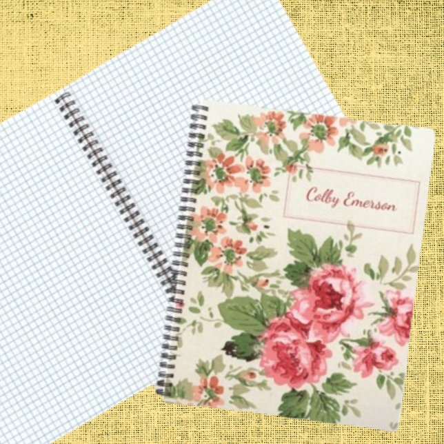 Carnet Rose  du milieu du siècle (Créateur téléchargé)