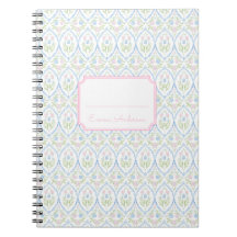 Rose et Bleu Floral Grandmillennial