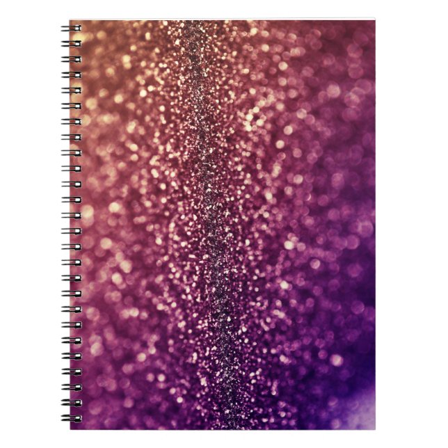 Carnet rose et pourpre rouge de parties (Devant)