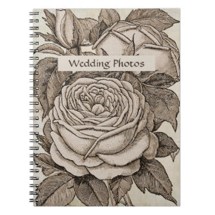 Carnet Rose gothique victorien d'Halloween vintage à Sepi