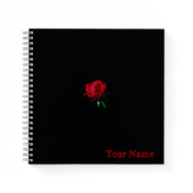 Carnet Rose personnalisé
