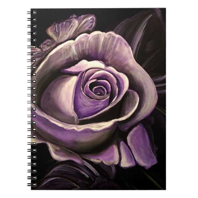 Carnet Rose pourpre (Devant)