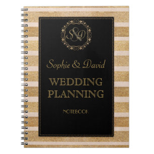 Carnet Rose romantique Gold Fall Wedding planner
