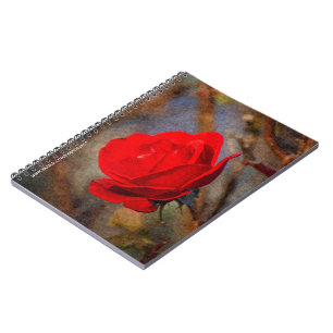 Carnet Rose rouge