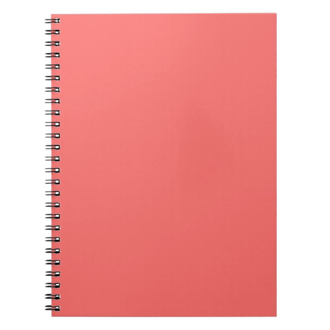 Carnet rose saumon (Devant)