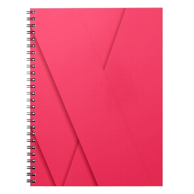 Carnet Rose, simple, moderne, élégant, cool, tendance art (Devant)