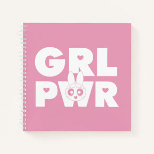 Carnet Rose vif: Girl Power