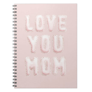 Carnet Rose Vous aimez Maman Fête des Mères