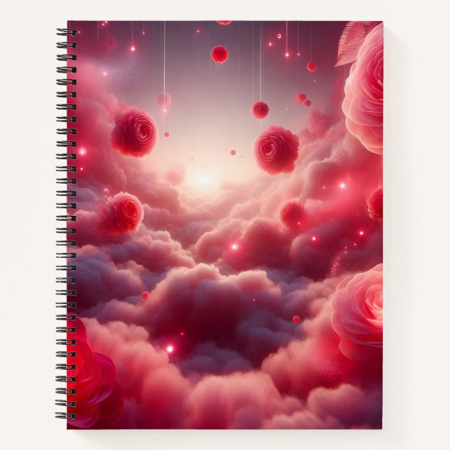 Carnet Roses d'amour Fantastiques Romantiques de Rêve (Devant)