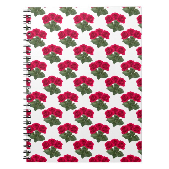 Carnet Roses rouges (Devant)