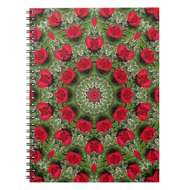 Carnet Roses rouges (Devant)