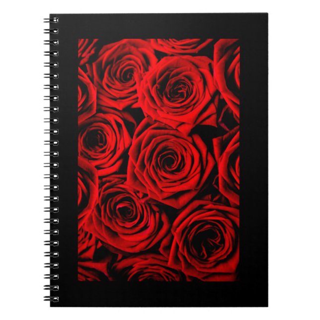 Carnet Roses rouges (Devant)